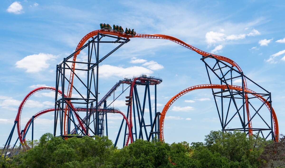 Tigris, tiger themed roller coaster, opens at Busch Gardens